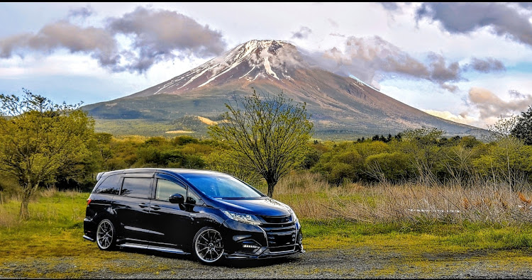 オデッセイのRC UNITED All-Japan Odyssey・富士山ショット✨・オフ会は楽しい・オフロス中😭・鉄は熱いうちに打てに関するカスタム事例の投稿画像1枚目