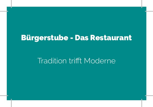 Bürgerstube - Das Restaurant logo