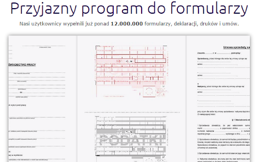 fillUp Formularze - dodatek