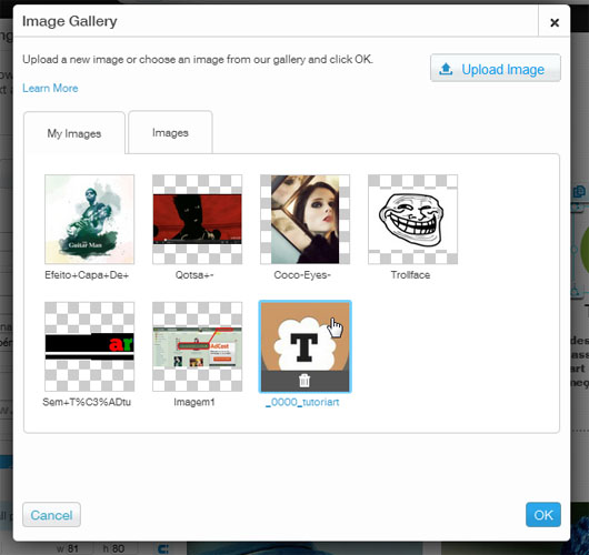 Envio de imagens para site do Wix Envio de imagens para site do Wix