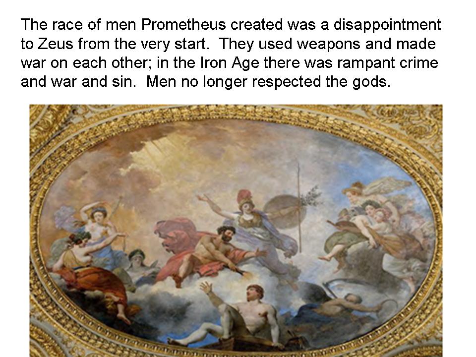 Dr Perry S Stash Of Useful Information The Great Flood Greek Mythology