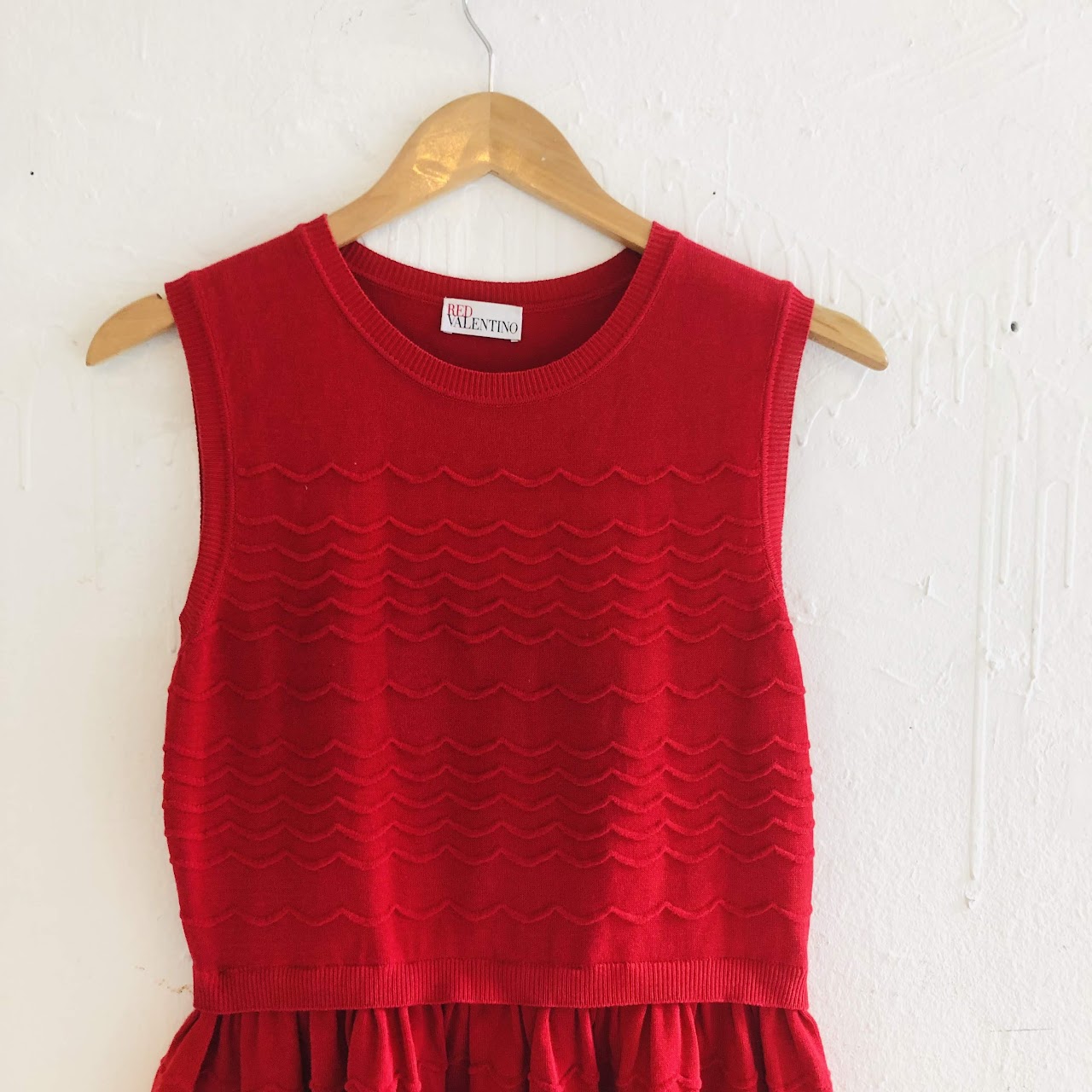 Red Valentino Sweater Dress