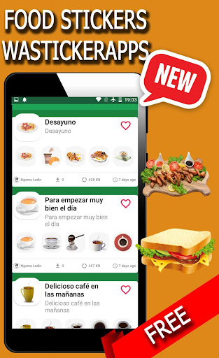Wastickerapps Food Stickers