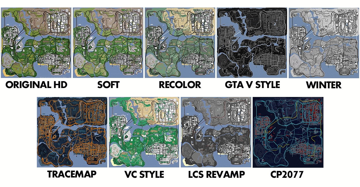 III/VC] Menu Map (radar no menu de pausa) - MixMods