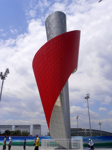The olympic flame