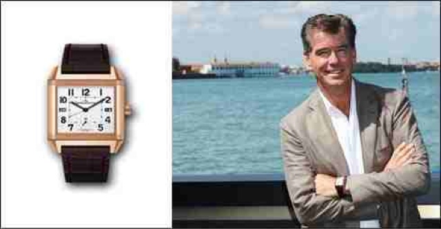 DIARY OF A CLOTHESHORSE: Pierce Brosnan Jaeger-LeCoultre