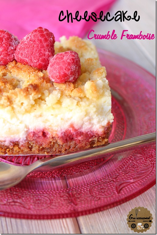 Cheesecake Crumble Framboise 4