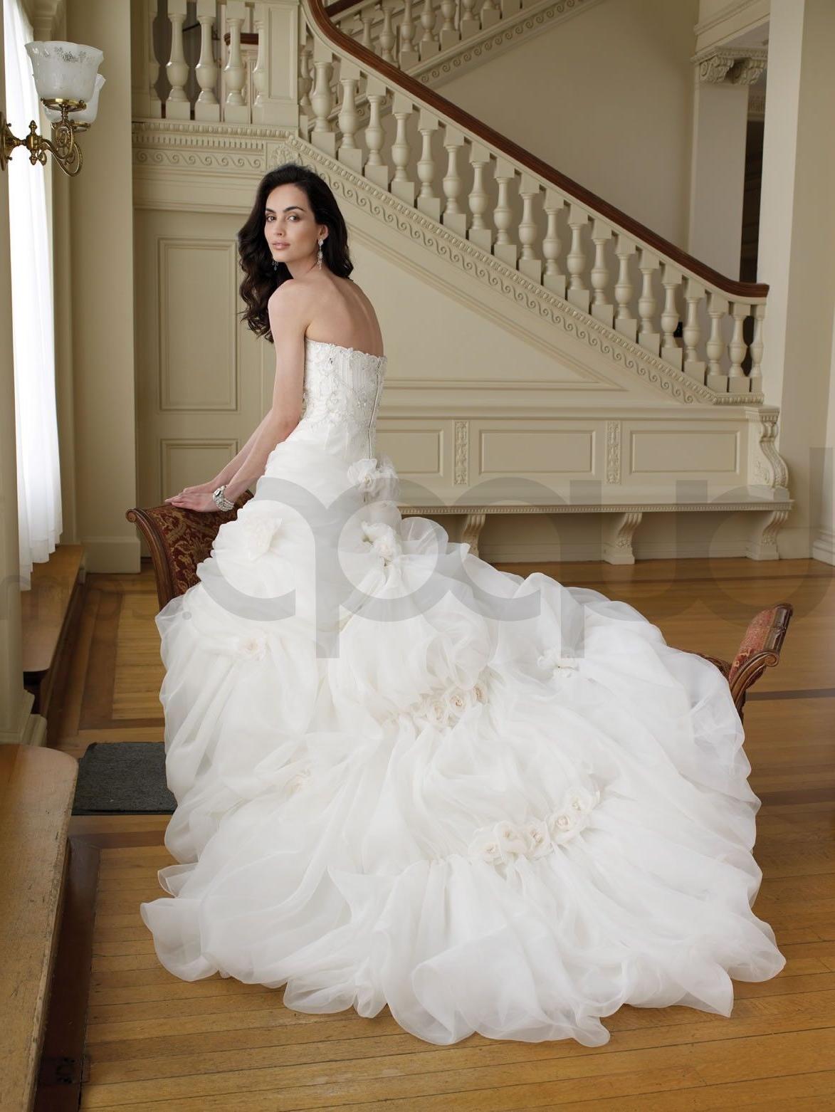 Ball Gown Organza Slimming