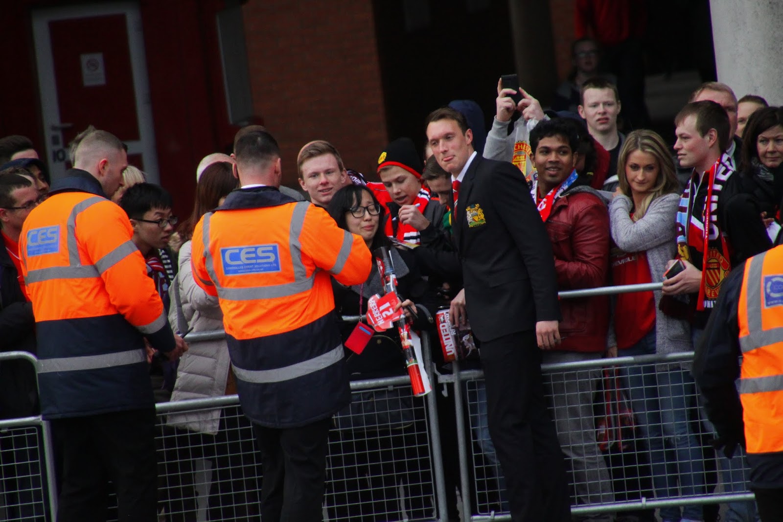 Old Trafford post-match