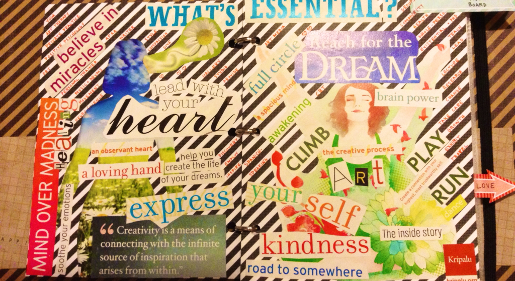 The Art Therapy Rookie: Career Vision Board