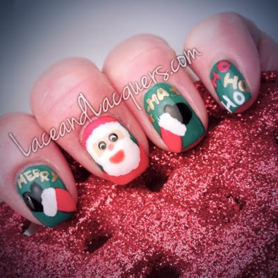 Lace and Lacquers: 12 Days of Christmas Nail Art Challenge: Day 12 ...