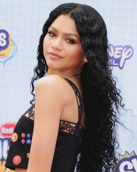 Want to look like a bonafide mermaid Go for a long curly style like Zendayas then part it down the center The curls will keep you from looking too hippieish with the center part 