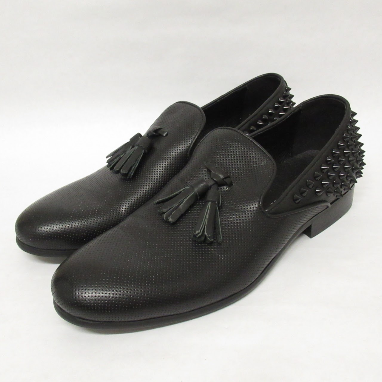 Saks Fifth Avenue Kiltie & Stud Loafers