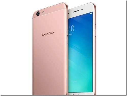 Oppo F1s Rose Gold