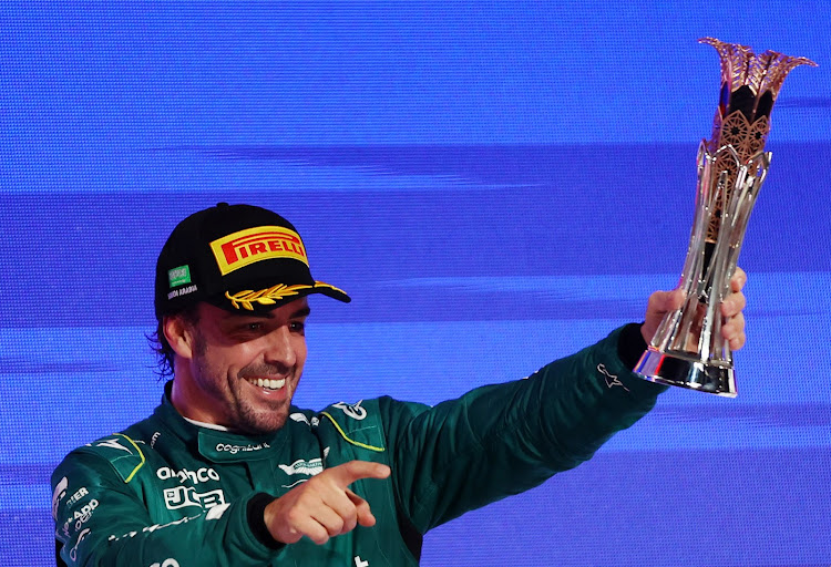 Fernando Alonso has scored two podiums from two races in the much improved Aston Martin.