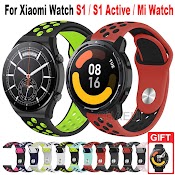 Dây Đeo Silicone 22Mm Cho Đồng Hồ Thông Minh Xiaomi Watch S1 Active / S1 / Mi Watch Color 2