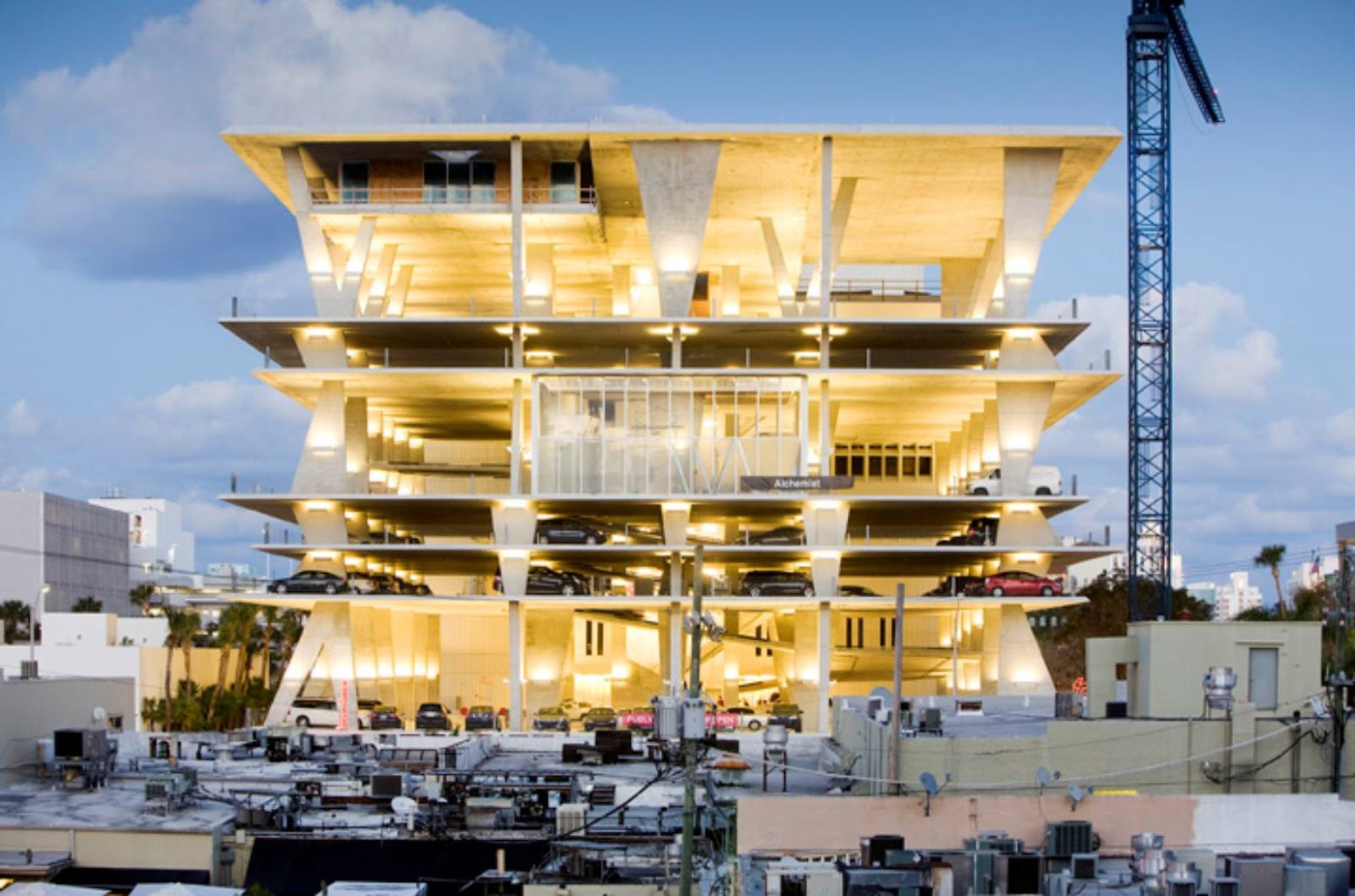 Miami Beach, Florida, Stati Uniti: [1111 LINCOLN ROAD BY HERZOG & DE MEURON]