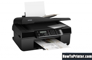 Reset Epson ME-650FN printer use Epson Waste Ink Pad Counters resetter