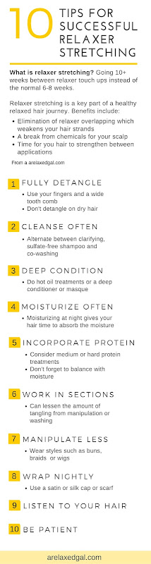 10 Tips For Successful Relaxer Stretching A Relaxed Gal