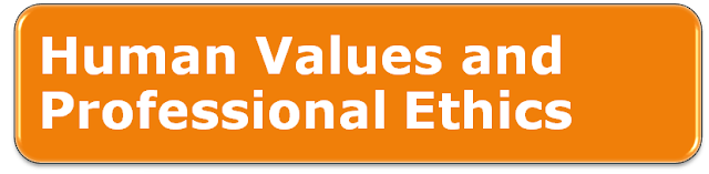 Human Values and Professional Ethics 