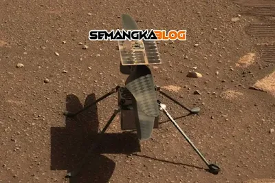 Helikopter Mars Pertama berhasil Terbang, Ini dia Videonya