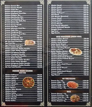 Sai Sagar Veg & Non-Veg menu 