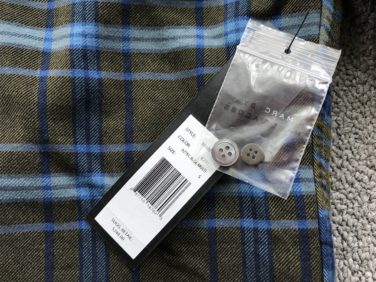 Marc by Marc Jacobs Flannel Shirt