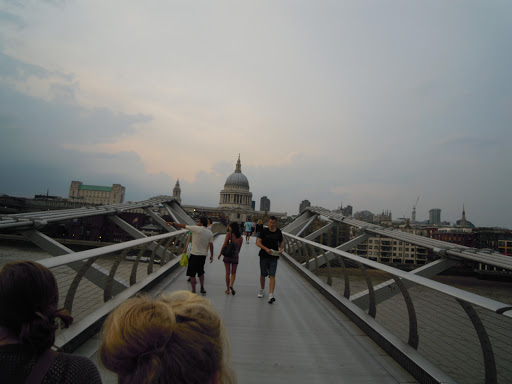 Millenium Bridge - Harry Potter! from best walking tours in London