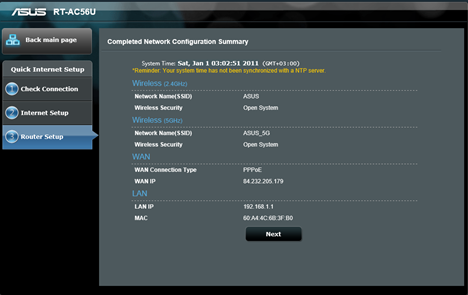 ASUS RT-AC56U, inalámbrico, ac1200, enrutador, 2,4 GHz, revisión, rendimiento, puntos de referencia