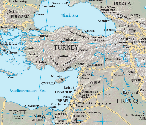 Turkish Straits. Source US Government