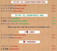 Yokoso Yuhi menu 1