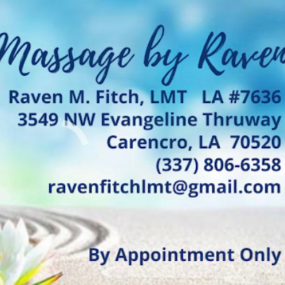 Massage by Raven logo