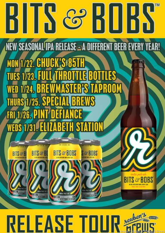 Reuben’s Brews Releases “Bits and Bobs” IPA