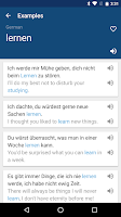 German English Dictionary Screenshot