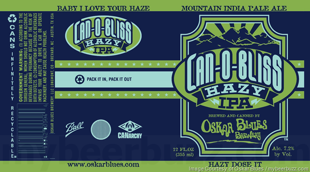 Oskar Blues Adding NEW Can-O-Bliss Hazy IPA