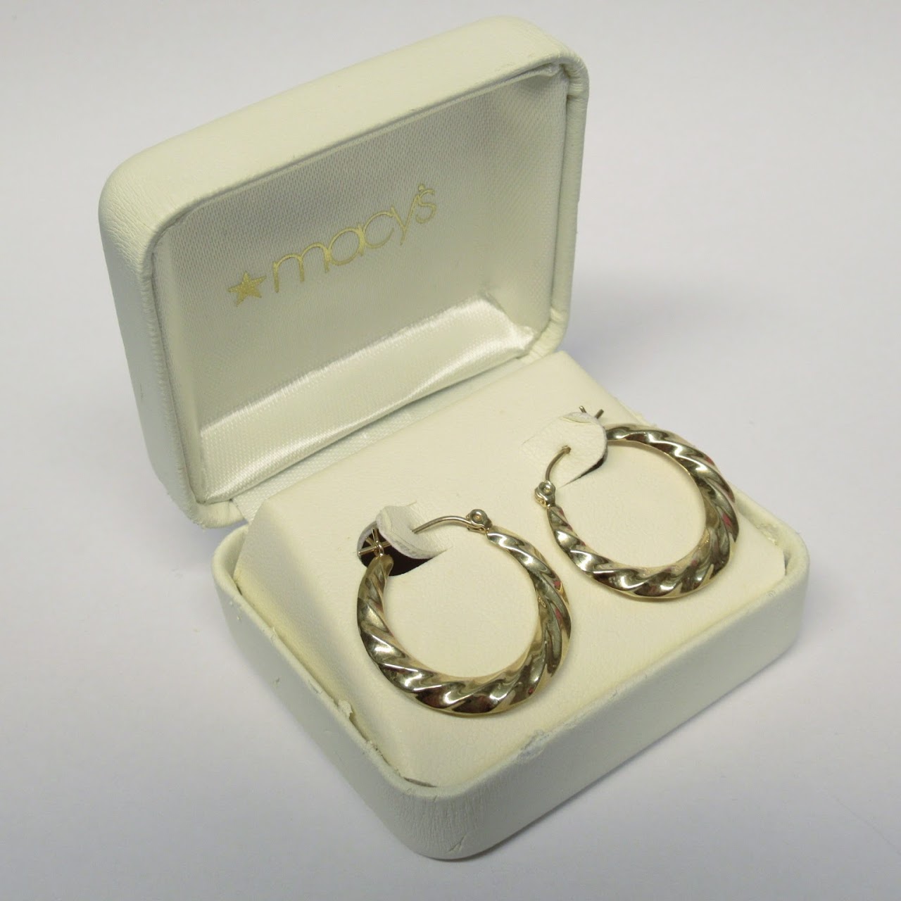 14K Gold Hoop Earrings