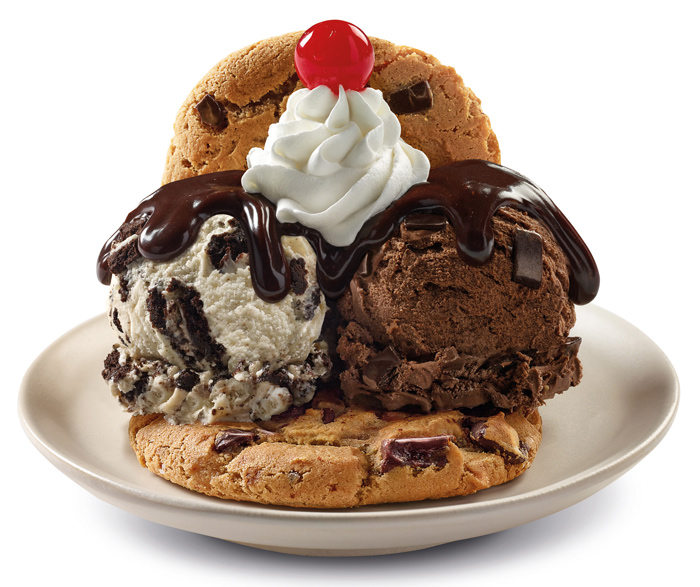 Baskin Robbins Cookie Sundaes 