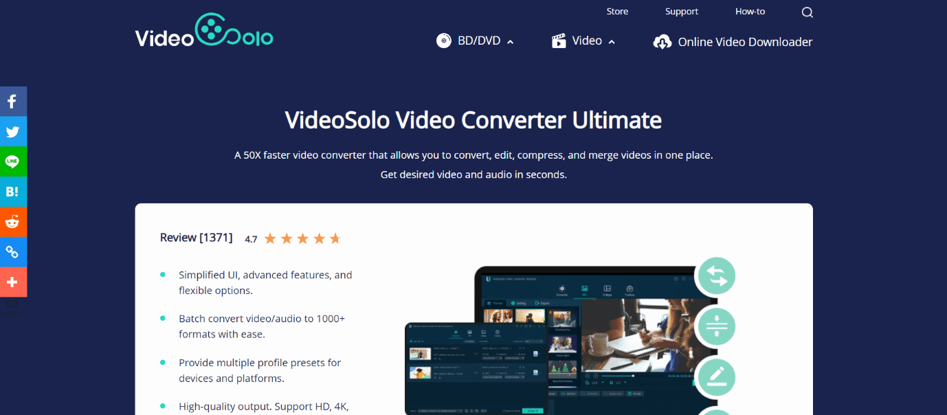 Convertidor de video VideoSolo