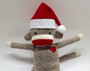 monkey santa