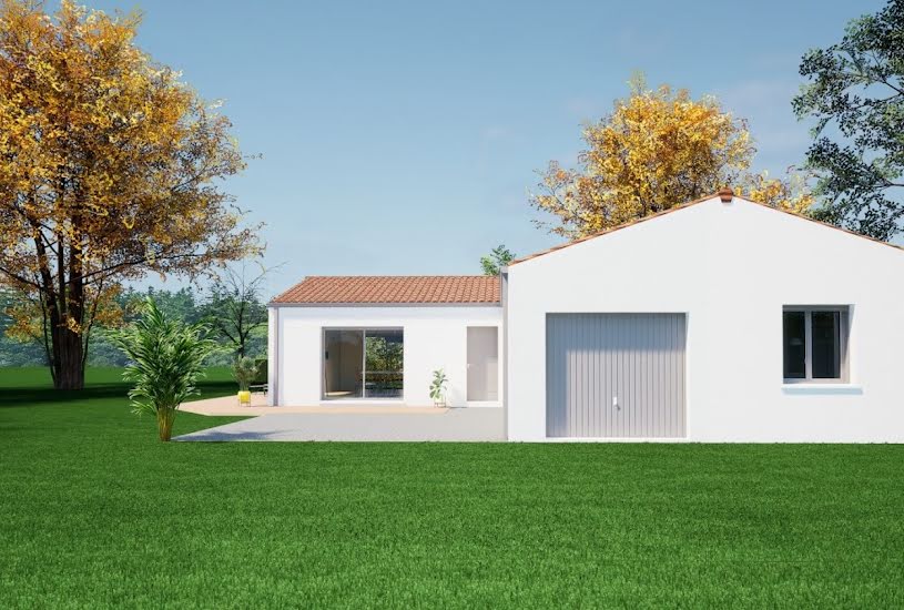  Vente Terrain + Maison - Terrain : 442m² - Maison : 92m² à Ferrières (17170) 