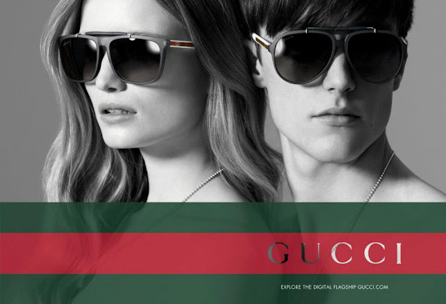 Gucci Eyewear, campaña otorño invierno 2012