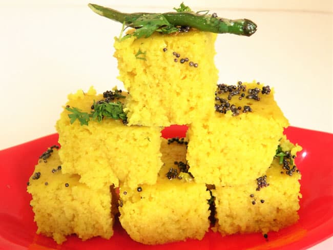 Instant Microwave Dhokla