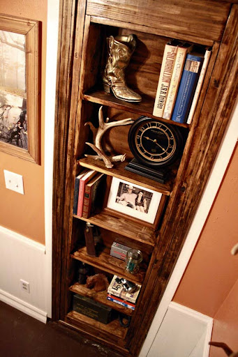 Inset Bookshelf Doorway Ana White