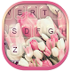 Girly Pink Tulip Keyboard Theme Download on Windows