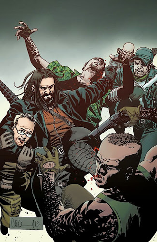 The Walking Dead comic book issue #114 cover