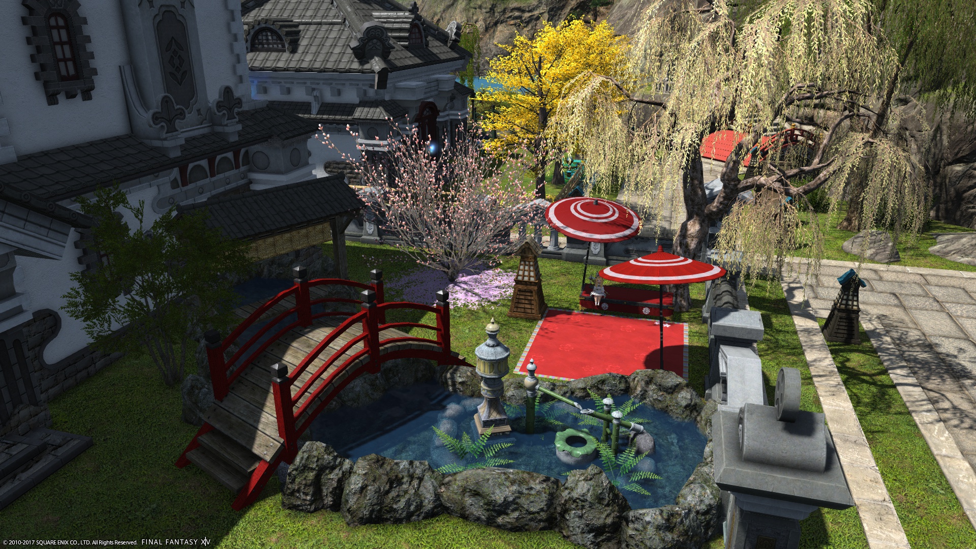 Nohohon Nohon Blog Entry お庭のハウジングとか メインとかです ネタバレ有り Final Fantasy Xiv The Lodestone