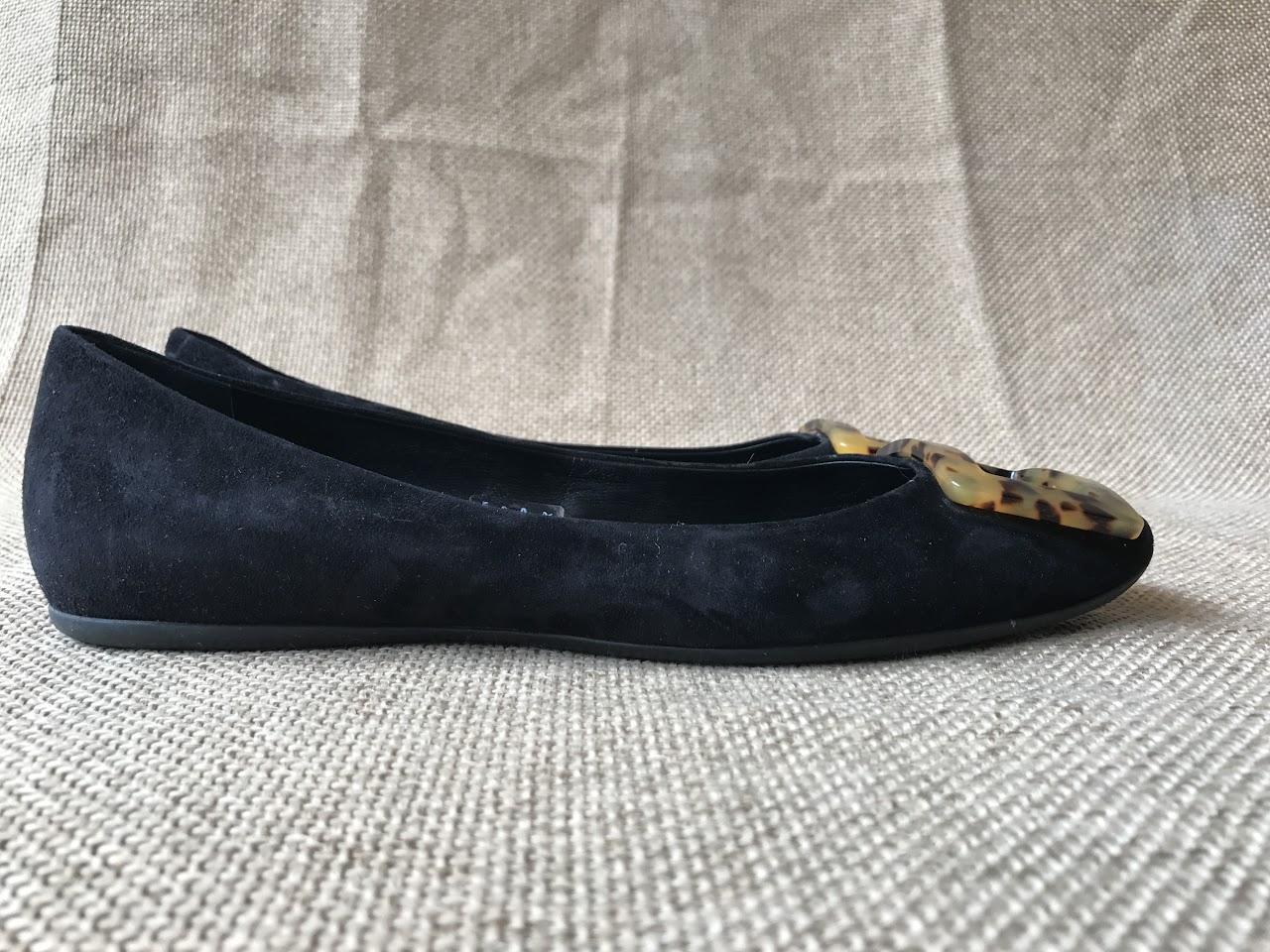 Roger Vivier Suede Flats