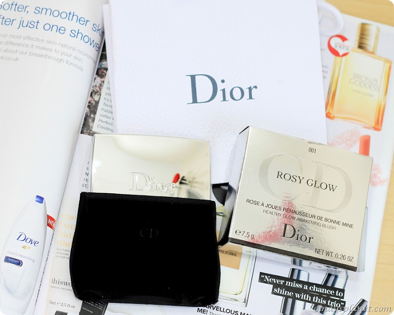 Dior Rosy Glow Blusher Review7