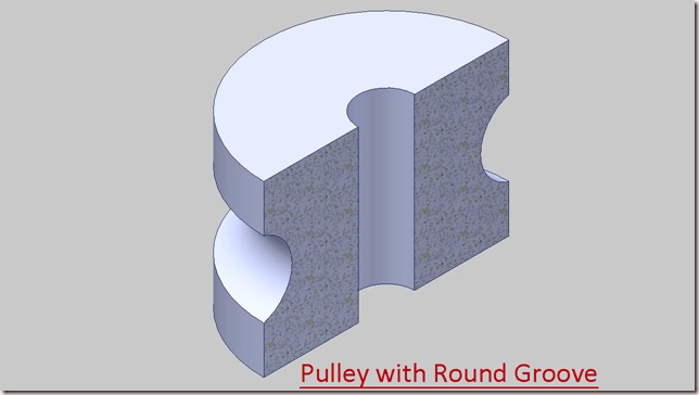 Pulley with Round Groove_2