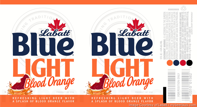 Labatt Adding Blue Light Grapefruit, Lime & Blood Orange